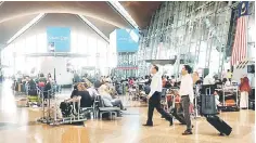  ??  ?? Growth in passenger movement for this year is likely to be two per cent, relatively lower than during the 17-year period in the country from 2000-2016. — Bernama photo