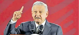  ?? /CORTESÍA EL SOL DE MÉXICO ?? El presidente López Obrador estará en La Paz el próximo viernes 21 de febrero, en la reunión plenaria de la Conago