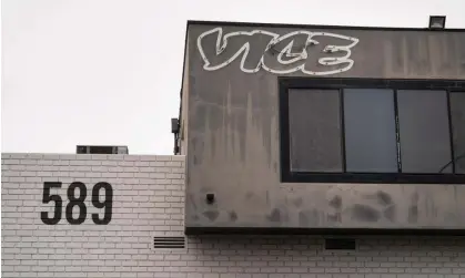  ?? ?? Vice Media's office building is seen in Los Angeles, California, on 15 May 2023. Photograph: Jae C Hong/AP
