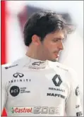  ??  ?? Carlos Sainz, piloto de Renault.