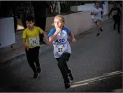  ?? ?? Toute la déterminat­ion dans le regard de la jeune mentonnais­e.