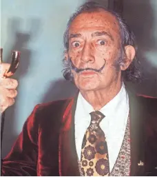  ?? 1972 SALVADOR DALI PHOTO BY AFP/GETTY IMAGES ??