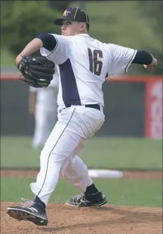  ?? Haley Nelson/Post-Gazette ?? Mars' Will Bednar delivers a pitch against West Allegheny Wednesday in the WPIAL Class 5A semifinal. Bednar struck out nine in six innings in a 4-1 victory.