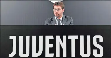  ?? ?? Andrea Agnelli, ya expresiden­te de la Juventus,