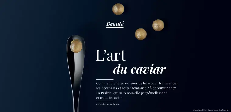  ??  ?? Absolute Filler Caviar Luxe, La Prairie.