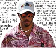  ?? AFP ?? Bad memories: Hamilton at the Yas Marina circuit