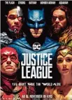  ??  ?? The Justice League (2 Std. 0 Min.), Action/Science Fiction, USA 2017 Regie Zack Snyder
Mit Ben Affleck, Gal Gadot, Ezra Mil  ler, Jason Momoa, Ray Fisher Wertung ★★✩✩✩