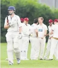  ??  ?? Cirenceste­r celebrate Jordan Rouse’s wicket