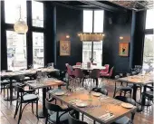  ??  ?? A view of Lord Street from inside the new Bistrot Pierre