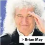  ??  ?? &gt; Brian May