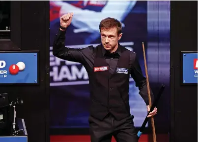  ?? ?? Jack Lisowski had two century breaks in the first session of his match with Matthew Stevens