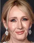  ??  ?? J K Rowling