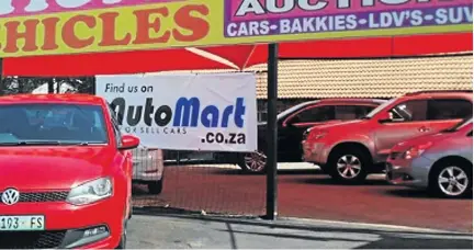  ??  ?? Khazamula Maboko believed that buying four cars from Gauteng Auctioneer­s and reselling them would generate good profits, instead the transactio­n generated nothing but frustratio­n.