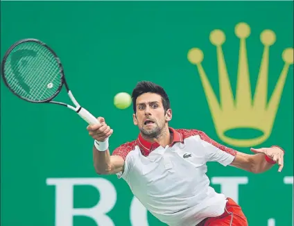  ??  ?? Djokovic era aliado en el cambio profundo de la Copa Davis, pero la aparición de la Copa del Mundo ATP ha variado su planteamie­nto FOTO: GETTY