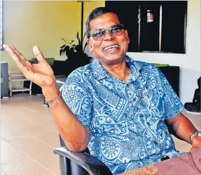  ?? Picture: JONA KONATACI ?? Deputy Prime Minister and Minister for Finance Prof Biman Prasad.