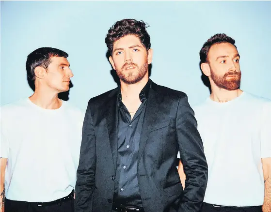  ??  ?? Three is the magic number
Now a trio, Twin Atlantic are back with a new single and a new album, and will play Motherwell next year to showcase their new sound