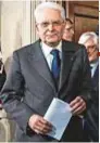  ??  ?? Sergio Mattarella, 76, è presidente della Repubblica dal 3 febbraio 2015. A lui il compito di scegliere il premier incaricato.