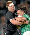  ?? ?? The form of All Blacks captain Sam Cane, left, has come under scrutiny.