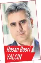  ??  ?? Hasan Basri YALÇIN