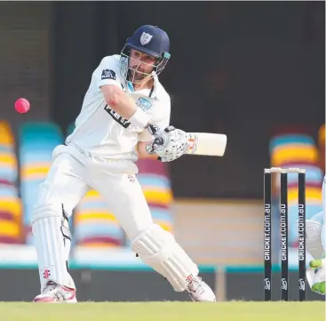  ?? Picture: DARREN ENGLAND ?? HE’S OUT: Ed Cowan, named NSW’s player of the year, will not play in the opener.