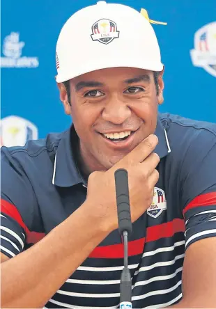  ?? Picture: Getty. ?? Tony Finau has worked his way up from modest beginnings.