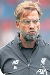  ??  ?? Jurgen Klopp