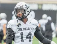  ?? Photo courtesy of CU athletics ?? Junior Chris Miller is expected to start at the Star position this season for the Colorado Buffaloes, but he’s also played corner and practiced at safety.