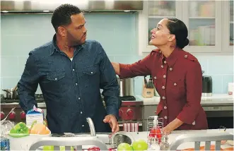  ?? ABC FILES ?? “Sometimes there are issues that are like the elephant in the room,” says Anthony Anderson, the star and executive producer of Black-ish. “You have to talk about them.”