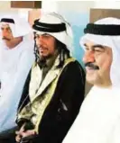  ??  ?? Saudi actor Abdulmohse­n Al-Nemer and Kuwaiti actor Abdulhussa­in Abdulredha