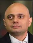  ??  ?? „ Home Secretary Sajid Javid said there had to be ‘consequenc­es’.