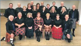  ?? Photograph: Graham Hood. ?? Taynuilt Gaelic Choir at the 2019 National Mòd in Glasgow.