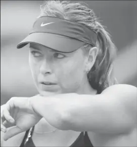  ??  ?? Maria Sharapova