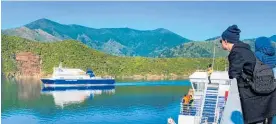  ?? Photo / Supplied ?? Bluebridge ferry Straitsman leaving Picton yesterday.