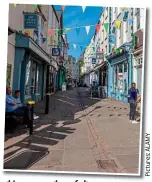  ??  ?? Pay to display: Traders in Monmouth’s Church Street fear a new charge could lead dt to an exodus d of fh shoppers