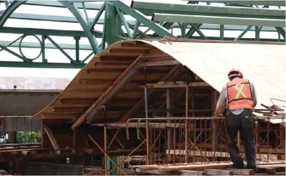  ?? JOSÉ LUIS TAPIA ?? Hay inquietud en el municipio de Tampico para la continuaci­ón de la obra en el mercado Madero.