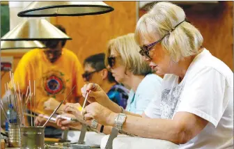  ?? File Photo ?? Learn some heavy-duty art skills by taking a class at the Eureka Springs School of the Arts.