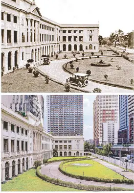  ??  ?? La Salle’s neo-classic main building on Taft Avenue has been brought back to its pre-war glory. Animo La Salle!
