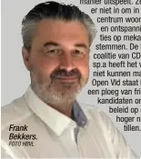  ?? FOTO HBVL ?? Frank Bekkers.