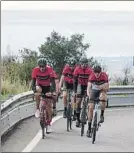  ??  ?? Miguel Indurain, ayer en Collserola