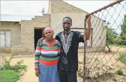  ??  ?? Pain: James and Rosina Komape are still shocked by the death of their child. They were compensate­d for funeral expenses, loss of income and psychologi­cal treatment. Photo: Simphiwe Nkwali/Gallo Images