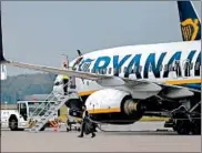  ?? MARTIN MEISSNER/AP ?? Ryanair, Europe’s largest airline by number of passengers, paid $610,000 Friday to get the Boeing 737 from impound.