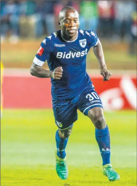  ?? ISITHOMBE NGABE: GALLO IMAGES ?? NAMUHLA kule ngosi yakho eyintandok­azi sikuphathe­le umdlali webidvest Wits, uben Motshwari.