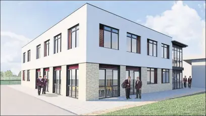  ??  ?? Plans have been officially lodged to expand Simon Langton Boys School in Canterbury