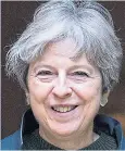  ??  ?? Prime Minister Theresa May