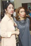  ??  ?? Lulu Rodriguez and Maritess Enriquez.