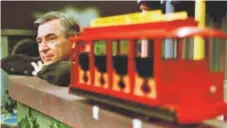  ?? Associated Press file ?? Fred Rogers is shown during the taping of “Mister Rogers’ Neighborho­od” on May 27, 1993, in Pittsburgh.