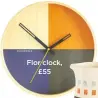  ??  ?? Flor clock, £55 Jardim patterned jug, £30