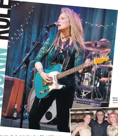  ?? TRISTAR PICTURES ?? Meryl Streep in Ricki and the Flash.