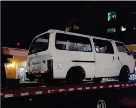  ?? POLICÍA MUNICIPAL DE ESCAZÚ ?? La Policía decomisó los carros de los sospechoso­s.