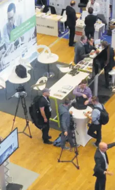  ??  ?? Na Sigfox World IoT Expou predstavlj­ena su najnovija IoT postignuća Boscha, SAP-a, PWC-a i Airbusa te brojne panel diskusije, radionice...